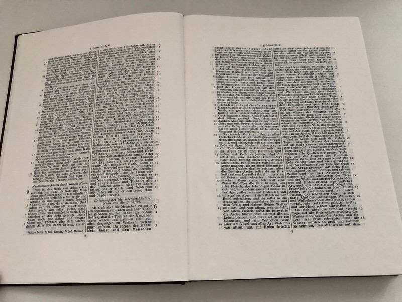 Die Heilige Schrift des Alten und Neuen Testaments - The Holy Scriptures of the Old and New Testaments / German Edition by Wilhelm Martin Leberecht de Wette / New edition of the original translation by Franz Eugen Schlachter