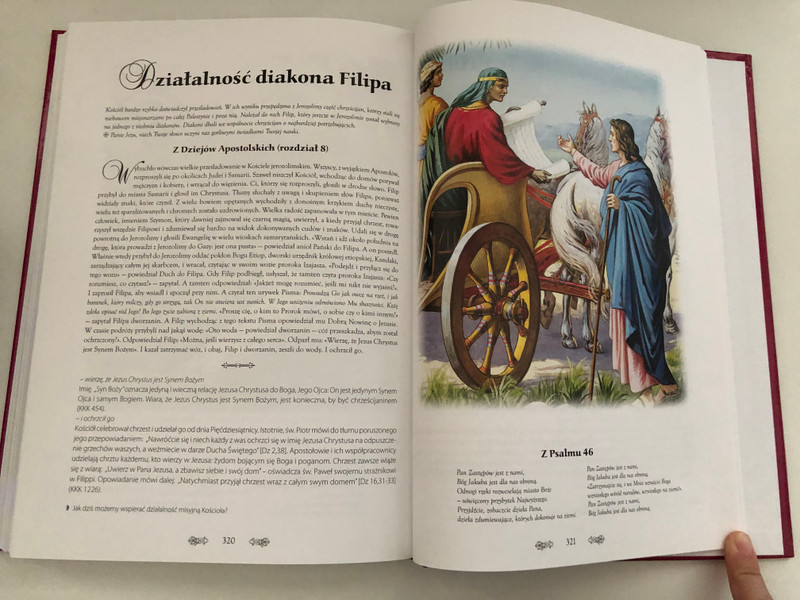 Biblia dla Ciebie - Bible for you / Polish Edition / One hundred and sixty-nine fragments of the Holy Scriptures of the Old and New Testaments / Continuation of the Bible in pictures / Author: Niemirski Zbigniew Materski Edward (9788374920896)