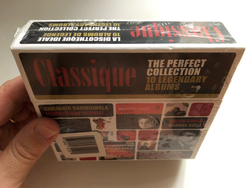 La Discotheque Ideale Classique: 10 Albums De Legende - Giulianio Carmignola; Montserrat Caballé; Glenn Gould; George Szell; Pierre Boulez; Seiji Ozawa; Carlos Kleiber; Leonard Bernstein / Sony Music 10x Audio CD, Box Set 2015 / 88875109602