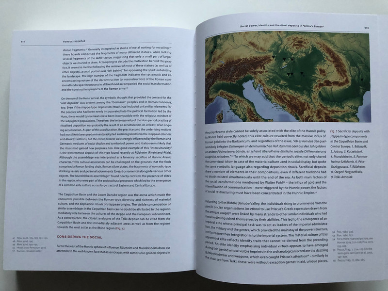 ATTILA'S EUROPE  STRUCTURAL TRANSFORMATION AND STRATEGIES OF SUCCESS IN THE EUROPEAN HUN PERIOD  Hungarian National Museum, 2021  Paperback (9786155978395)