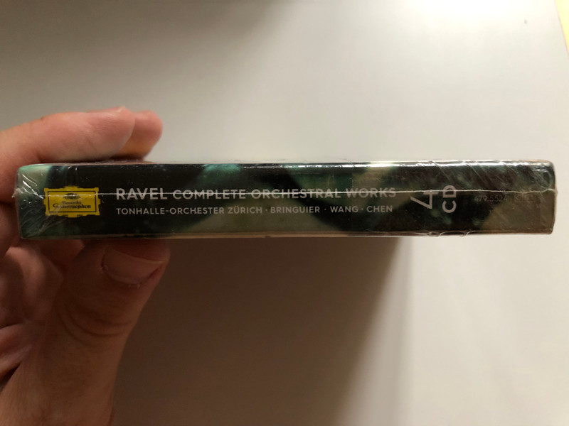 Ravel: Complete Orchestral Works - Yuja Wang, Ray Chen, Tonhalle-Orchester Zürich, Lionel Bringuier / Deutsche Grammophon 4x Audio CD, Box Set / 479 5524 GH4