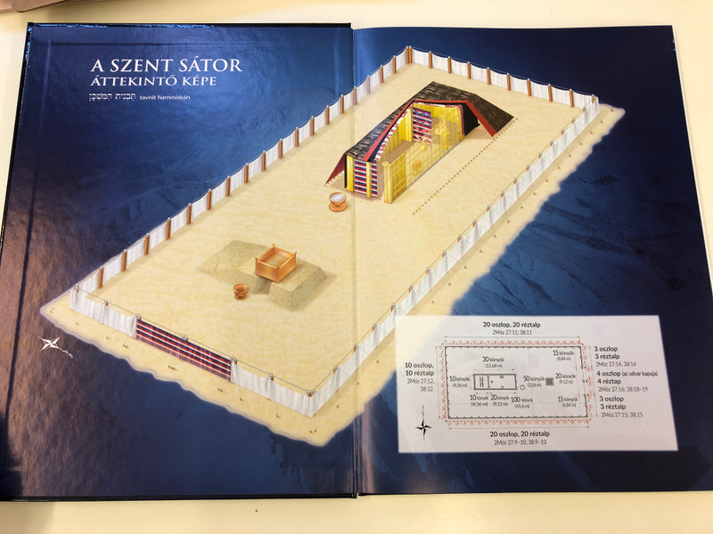 A SZENT SÁTOR ÉS A SZÖVETSÉG LÁDÁJA  AZ ISTEN IRÁNYÍTÁSA ALATT ÁLLÓ ÜDVTÖRTÉNET FÉNYÉBEN  ILLUSZTRÁCIÓKKAL הַמִּשְׁכָּן וַאֲרוֹן הַבְּרִית  DR. ABRAHAM PARK  Hardcover (9786150061467)