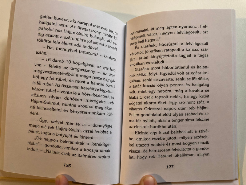 Oszip Rabinovics - Hogyan utazott reb Hájim-Sulim Odesszába  Pannonica Kiadó, 2006  Hardcover (9789637319204)
