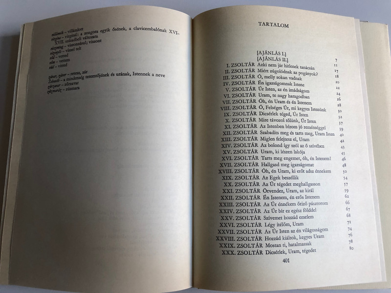 Psalterium Ungaricum - Szent Dávid Királynak és Prófétának - százötven zsoltári  SZENCI MOLNÁR ALBERT  BORSOS MIKLÓS RAJZAIVAL  SZÉPIRODALMI KÖNYVKIADÓ BUDAPEST 1984  Hardcover (9631527166)