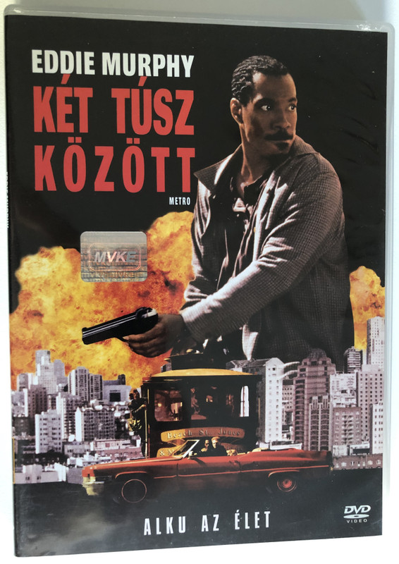 EDDIE MURPHY - KET TUSZ KÖZÖTT  METRO  ALKU AZ ÉLET  Caravan Pictures  Touchstone Pictures  DVD VIDEO (5996255710205)