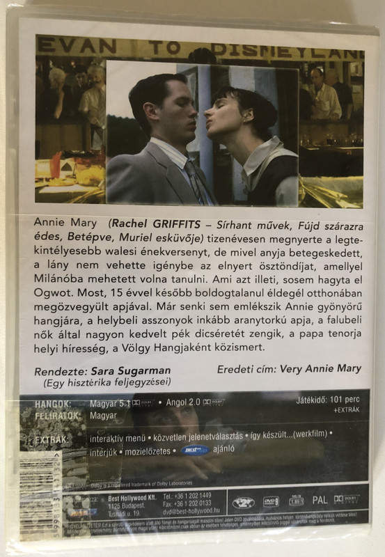 ÍZIG-VÉRIG - ANNIE MARY  A SUNDANCE FILMFESZTIVÁL GYŐZTES FILMJE  DVD Video (5998133141132)