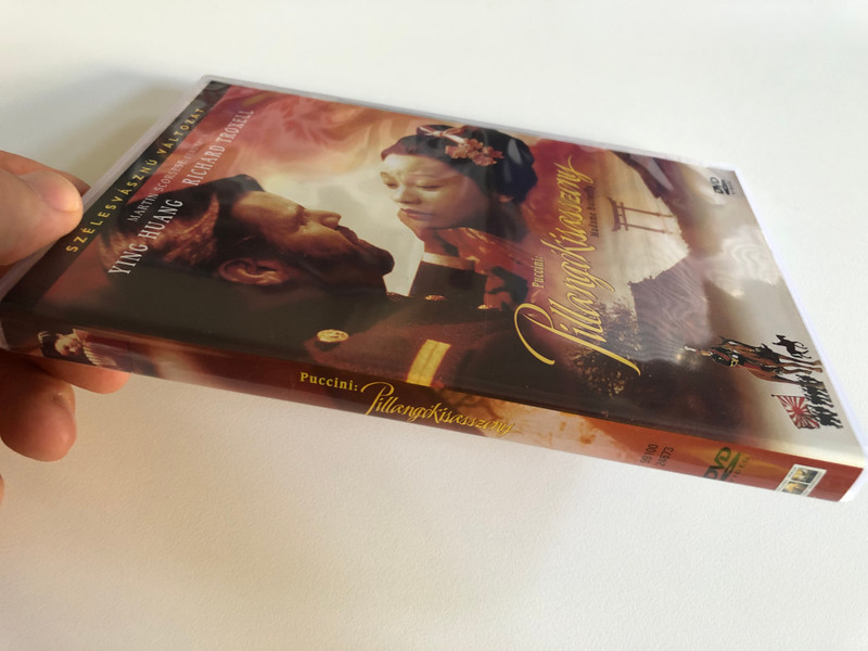 Puccini Pillangókisasszony  Madame Butterfly  SZÉLES VÁSZNÚ VÁLTOZAT  MARTIN SCORSESE BEMUTATJA  YING HUANG, RICHARD TROXELL  DVD Video (5999010446333)