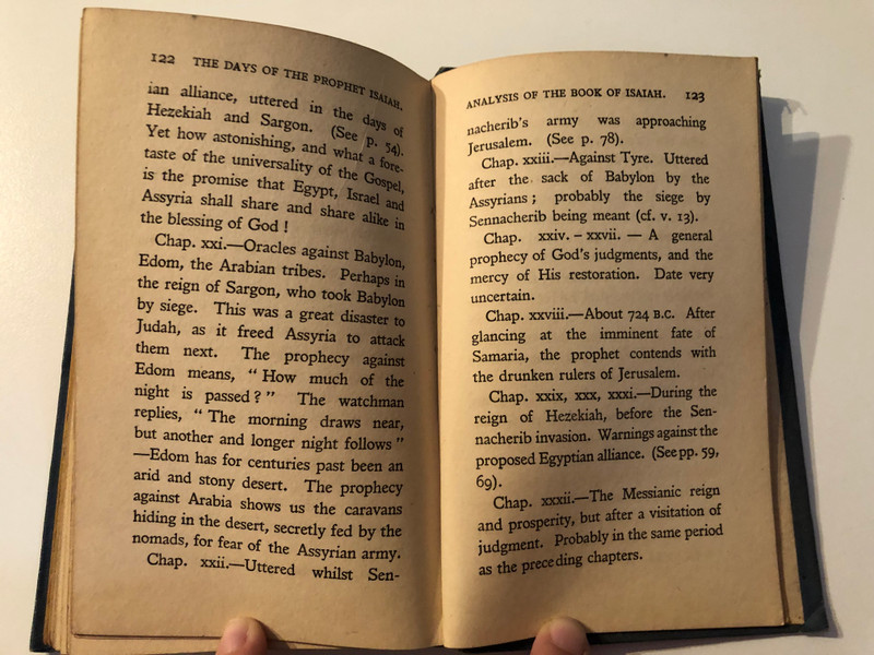 IN THE DAYS OF THE PROPHET ISAIAH BY A. RENDLE SHORT  The Historic Faith in the Light of To-day By B. COLGRAVE, M.A. and A. RENDLE SHORT, M.D.
