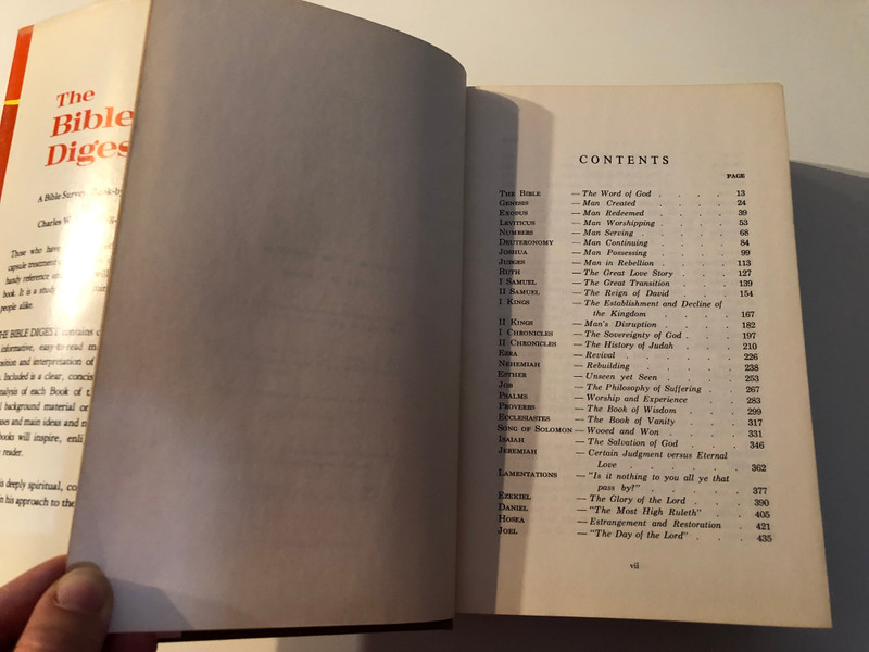 The Bible Digest / A Bible Survey, Book-by-Book by Charles W. Slemming, D.D. / A book-by-book survey of the whole Bible / Complete in One Volume (0825437067)