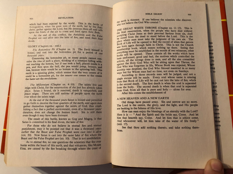 The Bible Digest / A Bible Survey, Book-by-Book by Charles W. Slemming, D.D. / A book-by-book survey of the whole Bible / Complete in One Volume (0825437067)