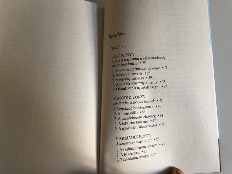 Kereszteny vagyok - C.S. LEWIS  Harmat Kiadó 2020  Paperback (9789632885797)