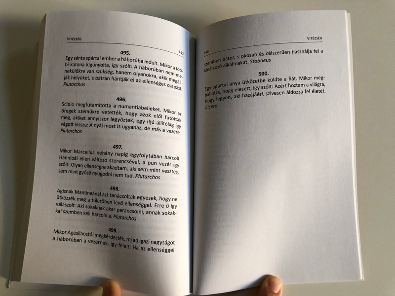500 RÖVID ÓKORI SZTORI  Kiss Bernadett  Ókori bölcseletek szentenciái az adakozástól a vitézségig  TINTA KÖNYVKIADÓ KFT 2017  Paperback (97896340908611)