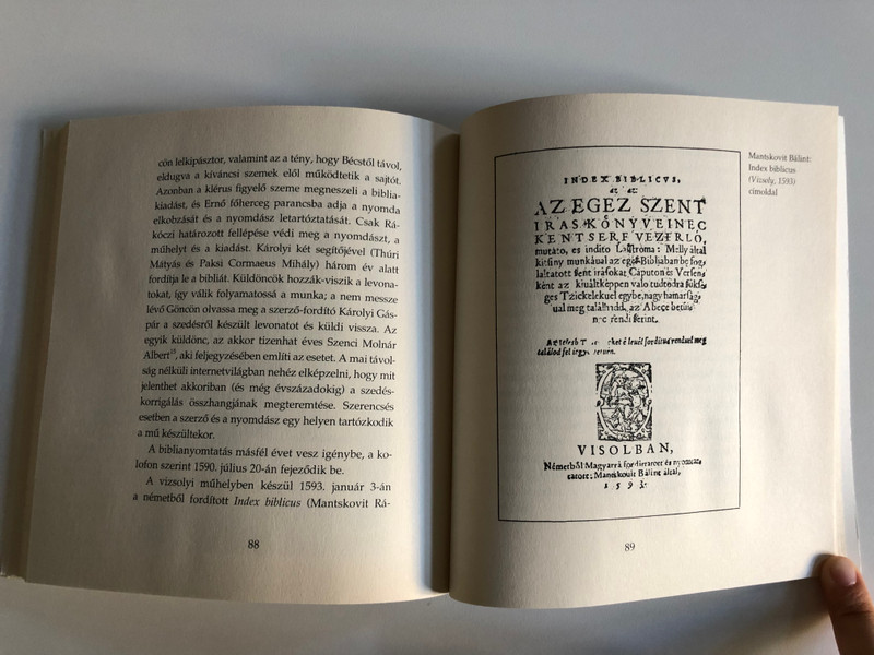 VÁNDORNYOMDÁSZOK MAGYARORSZÁGON A 16. SZÁZADBAN - Persovits József  OPTIMA TÉKA KIADÓ 2015  Paperback (9789838886071)