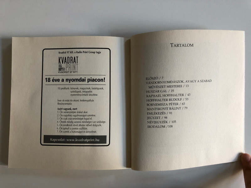 VÁNDORNYOMDÁSZOK MAGYARORSZÁGON A 16. SZÁZADBAN - Persovits József  OPTIMA TÉKA KIADÓ 2015  Paperback (9789838886071)