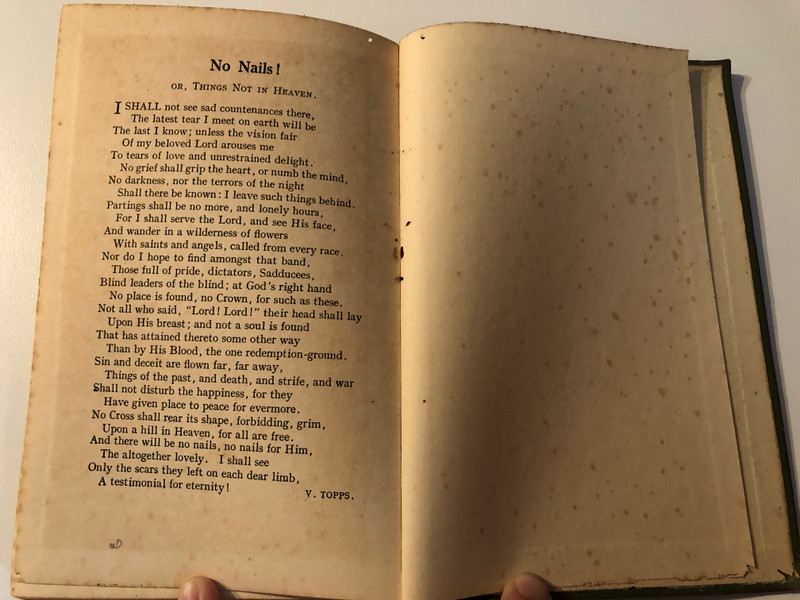 Heaven, the Home of the Redeemed Its Location, Its Character, Its People, Its Bliss  TWELVE IMPORTANT PAPERS BY WRITERS OF REPUTE COMPILED BY HY. PICKERING  PICKERING & INGLIS GLASGOW EDINBURGH LONDON