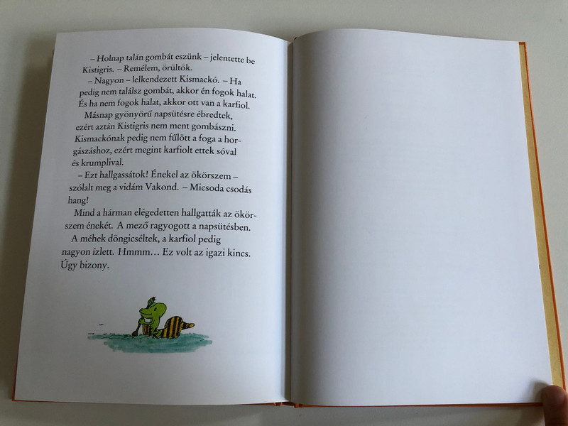 JANOSCH - KINGSVADÁSZAT  Kistigris és Kismackó 2.  Történet arról, hogyan indult Kistigris és Kismackó a nagy kincs vadászatára  MÓRA FERENC IFJÚSÁGI KÖNYVKIADÓ ZRT 2012  Paperback (9789631192971)