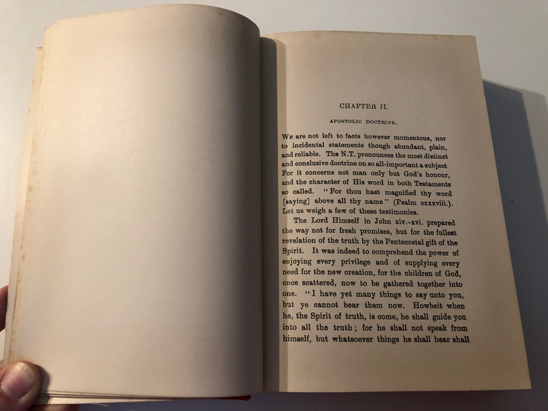 God's Inspiration of the Scriptures (Understanding Christianity) By WILLIAM KELLY  an outstanding classical scholar in his generation, preacher, teacher  C. A. HAMMOND TRUST BIBLE DEPOT 11 Little Britain, London