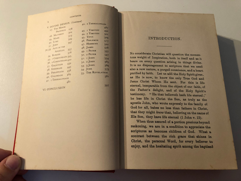 God's Inspiration of the Scriptures (Understanding Christianity) By WILLIAM KELLY  an outstanding classical scholar in his generation, preacher, teacher  C. A. HAMMOND TRUST BIBLE DEPOT 11 Little Britain, London