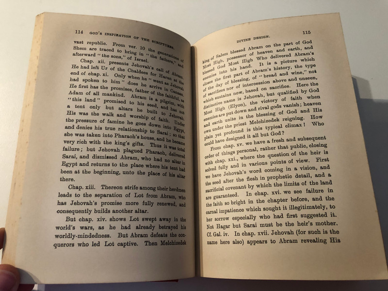 God's Inspiration of the Scriptures (Understanding Christianity) By WILLIAM KELLY  an outstanding classical scholar in his generation, preacher, teacher  C. A. HAMMOND TRUST BIBLE DEPOT 11 Little Britain, London