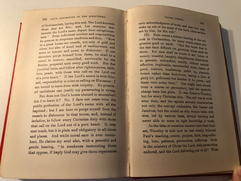God's Inspiration of the Scriptures (Understanding Christianity) By WILLIAM KELLY  an outstanding classical scholar in his generation, preacher, teacher  C. A. HAMMOND TRUST BIBLE DEPOT 11 Little Britain, London