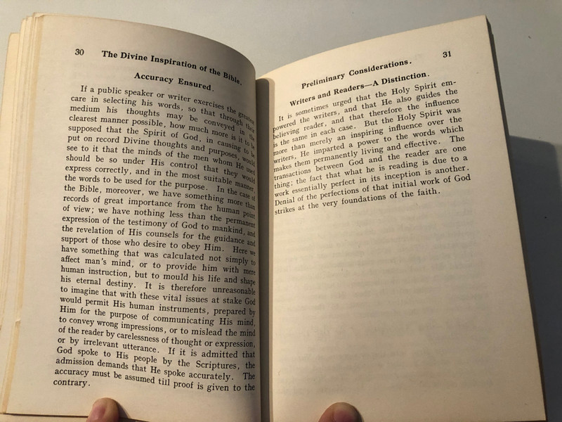 The Divine Inspiration of the Bible by W. E. Vine  an English Biblical scholar, theologian, and writer  Ritchies' Christian Book Service