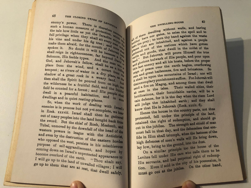 The Closing Types Of Leviticus Exposition Of Leviticus 24-27 by William Kelly  A delightfully unique, deep study on book of Leviticus 24-27  Excellent for mature Bible students  BIBLE TRUTH PUBLISHERS