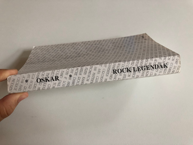 Rocklegendák  László Gábor Kovács and Zakar Zoltán  Hungarian Edition  Oskar Kiadó 1992  Paperback (9789638122032)