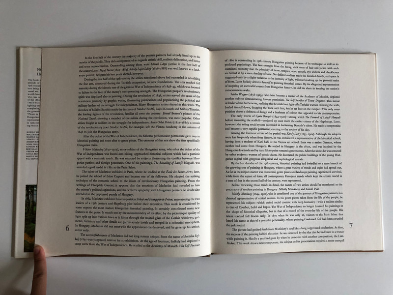 NINETEENTH CENTURY HUNGARIAN PAINTING - Gábor Ö. Pogány  Corvina Press, Budapest, 1958  Hardcover 