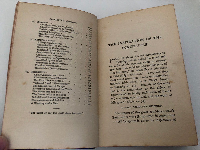 Foundations of the Faith Once for All Delivered to the Saints by JOHN R. CALDWELL  Contains Bible Papers by Accredited Writers, Expositions, Suggestive Articles, Practical Papers, Correspondence, Questions and Answers
