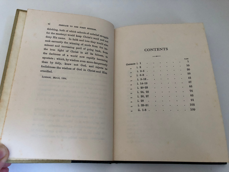 IN THE BEGINNING, AND THE ADAMIC EARTH AN EXPOSITION OF GENESIS I.-II. by W. KELLY  PRINTED IN THE UNITED STATES OF AMERICA