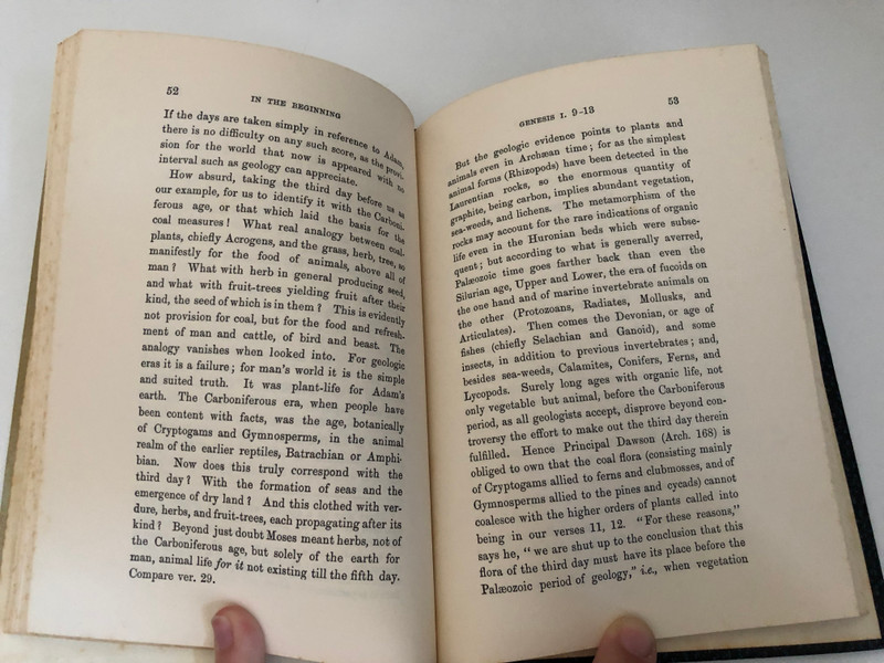 IN THE BEGINNING, AND THE ADAMIC EARTH AN EXPOSITION OF GENESIS I.-II. by W. KELLY  PRINTED IN THE UNITED STATES OF AMERICA