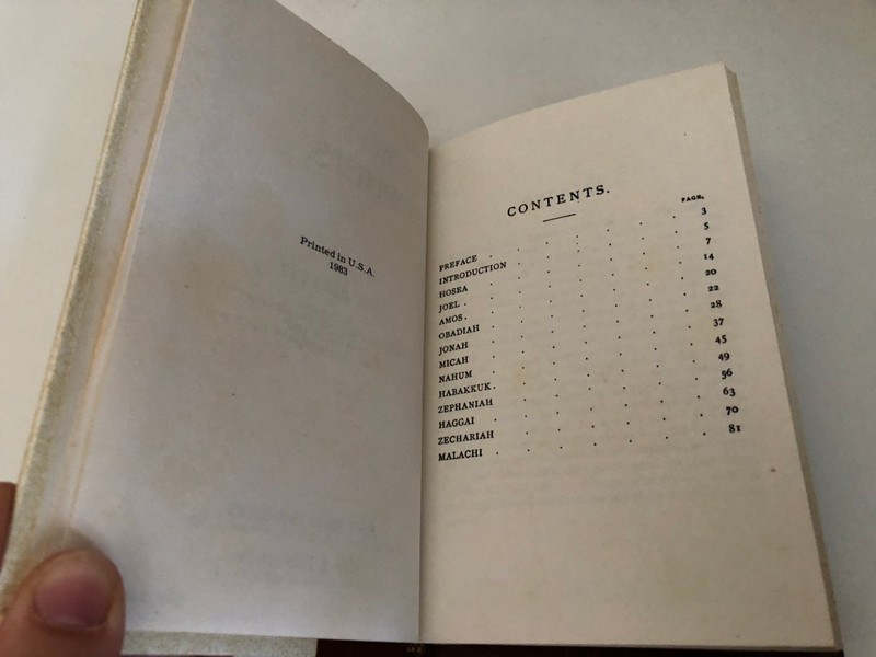 THE MINOR PROPHETS, J.G.BELLETT  Warnings of coming judgment  Calls for repentance  The faithfulness of God  The mercy and grace of God  BIBLE TRUTH PUBLISHERS