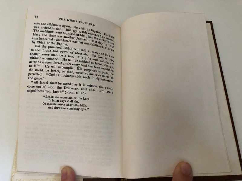 THE MINOR PROPHETS, J.G.BELLETT  Warnings of coming judgment  Calls for repentance  The faithfulness of God  The mercy and grace of God  BIBLE TRUTH PUBLISHERS