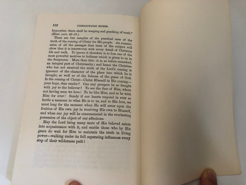 Unsearchable Riches by Edward Dennett  On Some of the Relationships of Christ to His People  BIBLE TRUTH PUBLISHERS