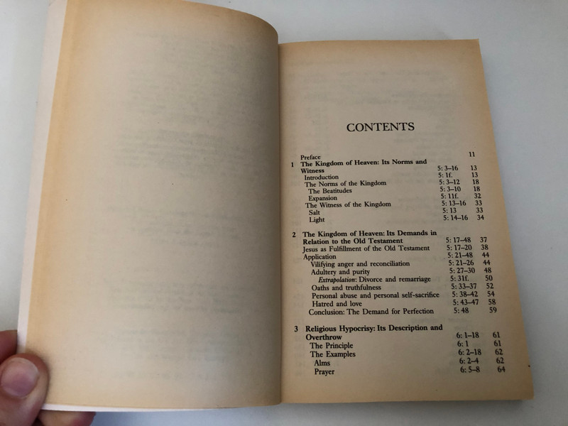 The Sermon on the Mount: An Evangelical Exposition of Matthew 5-7: No. 2 (Biblical Classics Library) by D.A. Carson / The Paternoster Press (0853646074)
