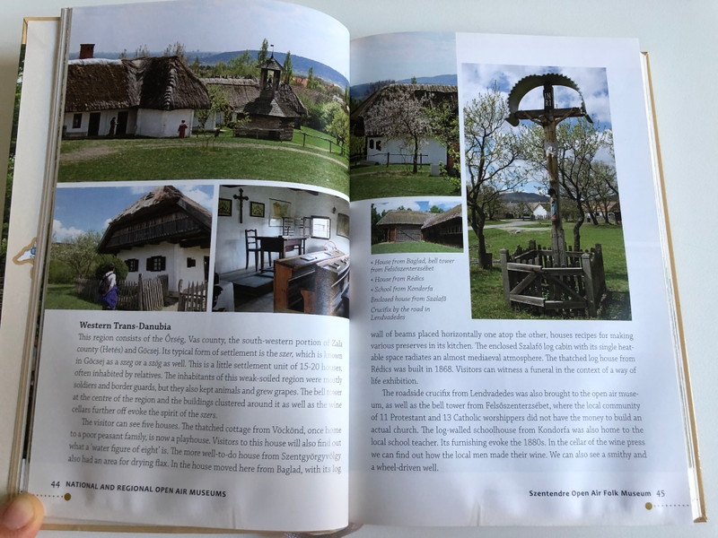 Hungarian Folk Architecture - Magyar népi építészet  BEDE BÉLA  with 200 must-see buildings  CORVINA GUIDEBOOKS  Paperback (9789631363708)