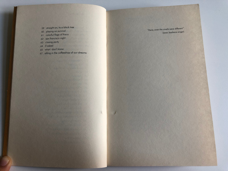 Andras Petocz In a Row of Sunlight  Translated by Nathaniel Barratt  Modern Hungarian Poetry  A napsütötte sávban (Hungarian Original Title)  Corvina Kiado 2008  Paperback (9789631356922)