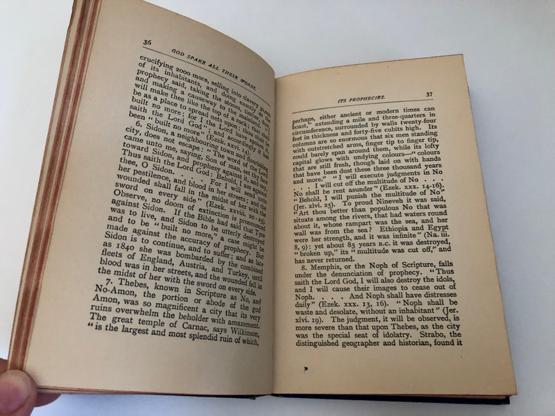 GOD SPAKE ALL THESE WORDS BY DR. JAMES H. BROOKES  A Select Library of Helpful Volumes for Bible Students, embracing a wide range of Scriptural Truth  THE  UPERNATURAL ORIGIN AND INERRANT INSPIRATION OF GOD'S HOLY WORD
