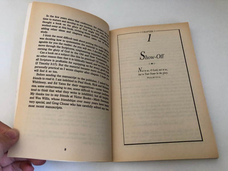 Transformed by His Glory by Charles Ryrie  Regain a Sense of the Wonder of God  Bible Study-Devotional  Publisher SP Scripture Press Amersham-on-the-Hill