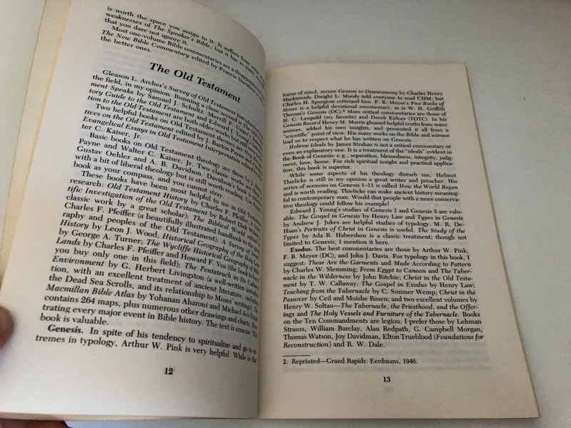 A basic library for Bible students by Dr. Warren Wiersbe / A Guide to Good Reading and Preaching / This special edition issued 1981 by Baker Book House Company (0801096413)