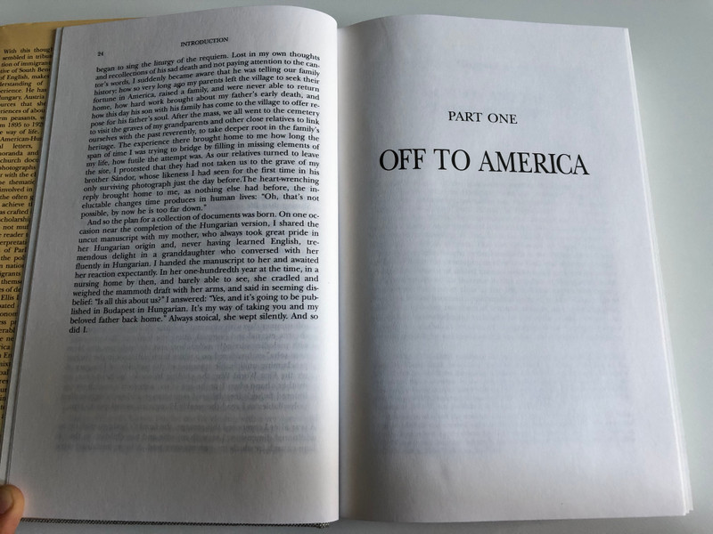 The HAZARDOUS QUEST Hungarian immigrants in the United States 1895-1920  A DOCUMENTARY  Edited and translated by ALBERT TEZLA  CORVINA Books 1993  Hardcover (97896313346437)