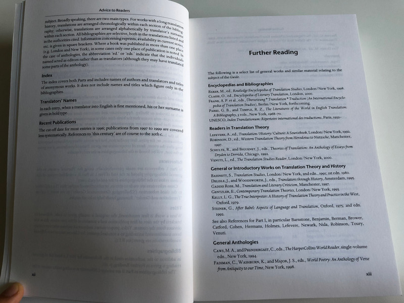 The Oxford Guide to Literature in English Translation  Edited by Peter France  Oxford University Press 2001  Paperback (9780199247844)