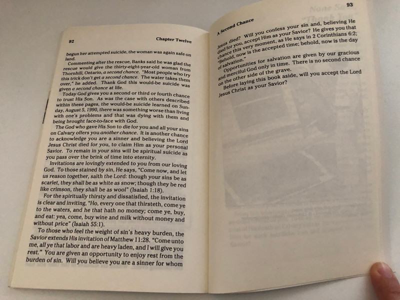 Thundering Waters: Stories from the Mighty Niagara Falls by Arnot P. McIntee / Unless otherwise noted, Scripture quotations in this book are from the Authorized King James Version of the Bible / Printed in Canada (0907927831)