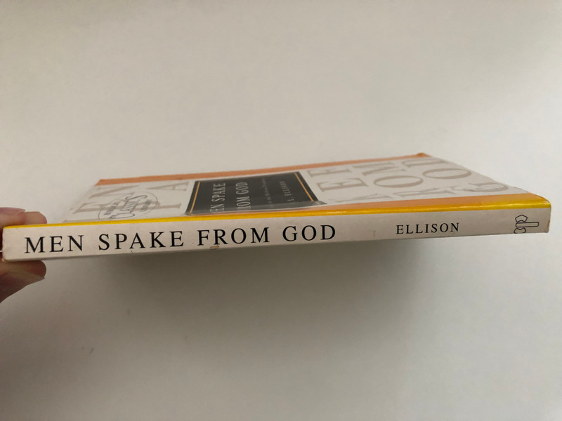 Men Spake from God by H. L. Ellison / Bible Christian Living / BIBLICAL CLASSICS LIBRARY / Studies in the Hebrew Prophets / Publisher: The Paternoster Press (0853646503)
