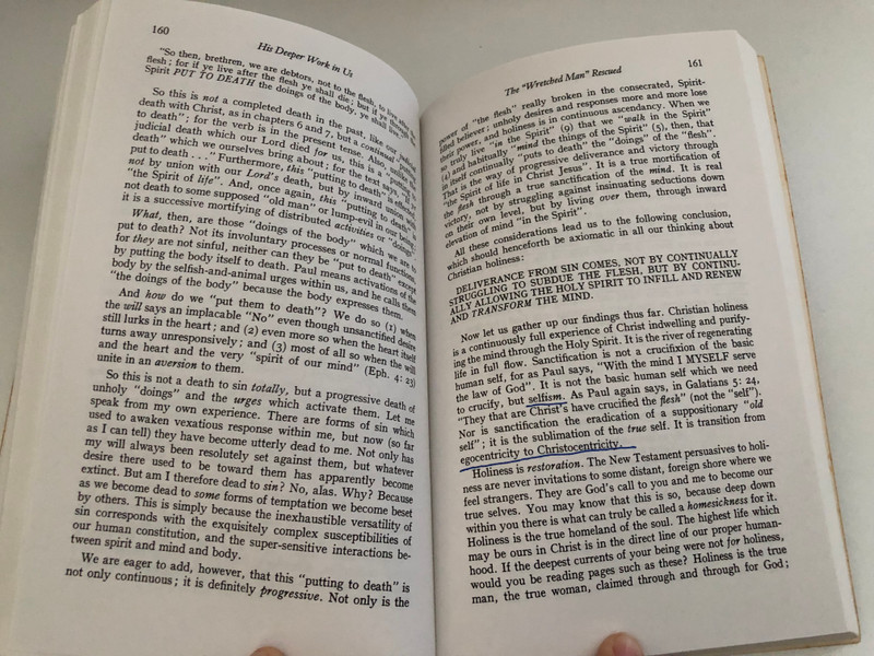 His Deeper Work in Us (Christian Sanctification) by J. Sidlow Baxter / The Sanctifying Work of the Holy Spirit in the Believer's Life / Christian Sanctification Series / Publisher: Kregel PUBLICATIONS Grand Rapids (0825421721)