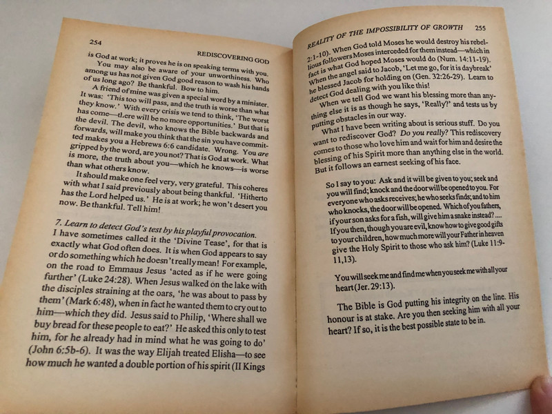 Are You Stone Deaf to the Spirit or Rediscovering God by R T Kendall / Can you hear the Spirit's voice? / Do the Scriptures warm your heart? / Published by Christian Focus Publications Ltd (1857920724)