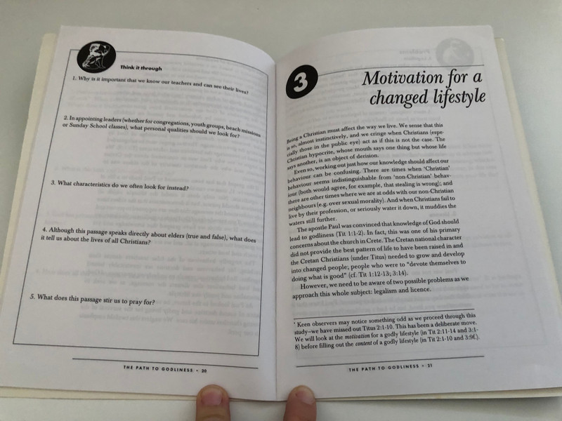 The Path to Godliness by Phillip Jensen / Ideal for individuals and small study groups / Produced by MATTHIAS Y MEDIA 6 INTERACTIVE BIBLE STUDIES FOR SMALL GROUPS & INDIVIDUALS (1875245189)
