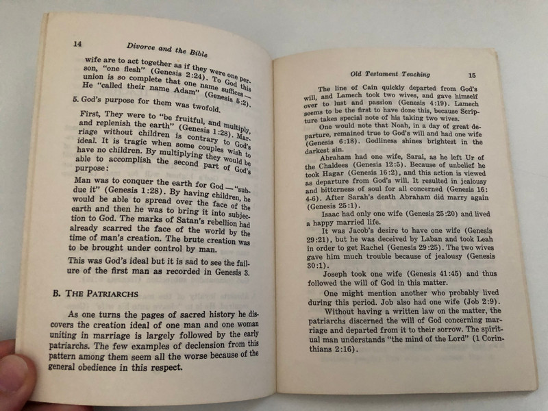 Divorce and the Bible by Donald L Norbie  The Lord is able to heal the ravages of sin  The Problem - Word Studies - Old Testament Teaching - New Testament Teaching - Discipline