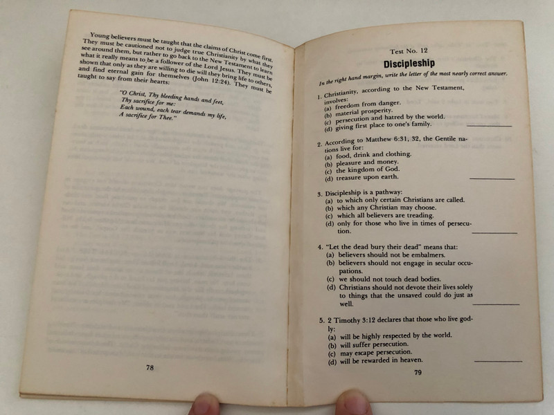 Winning Souls the Bible Way by William MacDonald  A Twelve-Lesson Self Study Course On Personal Evangelism by William MacDonald  Distributors Publishers Christian Reading Room
