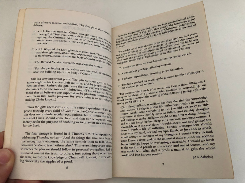 Winning Souls the Bible Way by William MacDonald  A Twelve-Lesson Self Study Course On Personal Evangelism by William MacDonald  Distributors Publishers Christian Reading Room
